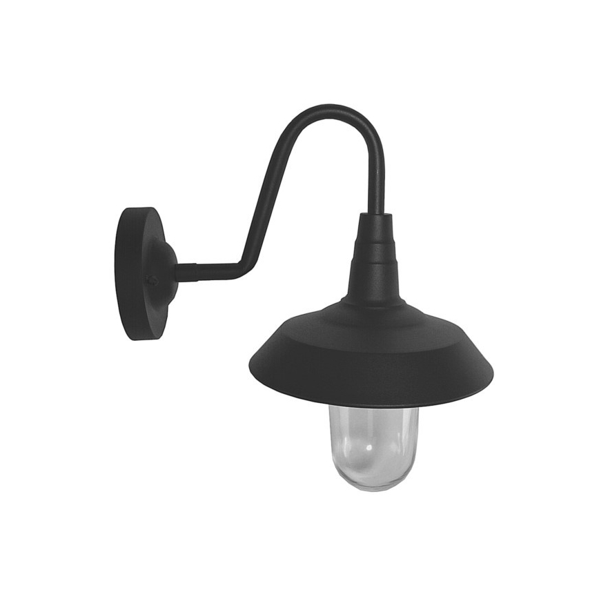 Aplică de exterior NILDA 1xE27/60W/230V IP44 negru