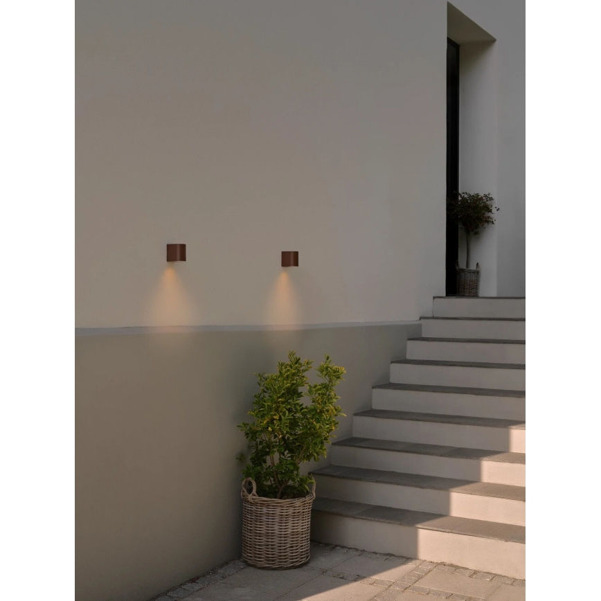 Aplică de exterior Nordlux DION 1xGU10/25W/230V IP44 ruginiu