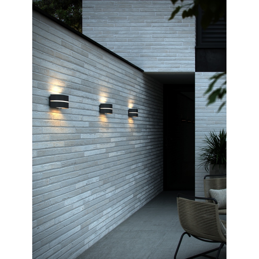 Aplică de exterior Nordlux SIBELIS 1xE27/10W/230V IP44 antracit
