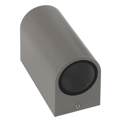 Aplică de exterior PARETE 2xGU10/6W/230V IP54 gri