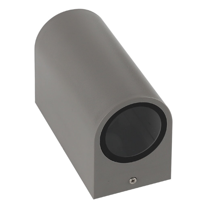 Aplică de exterior PARETE 2xGU10/6W/230V IP54 gri