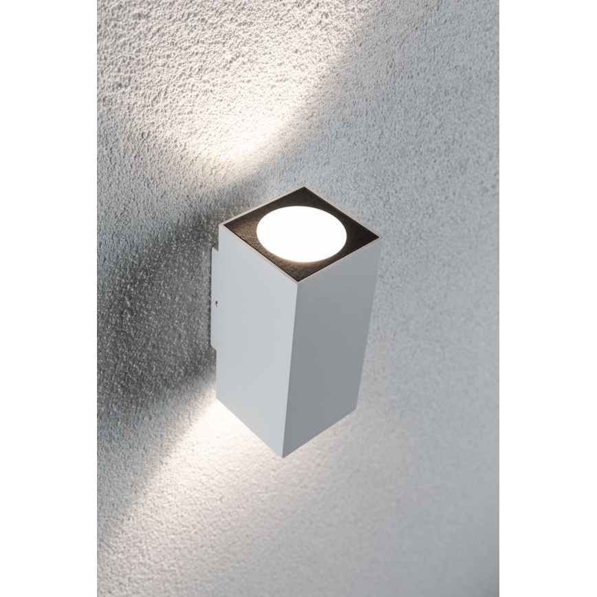 Aplică de exterior Paulmann 94330 2xLED/2,8W IP44 FLAME 230V albă
