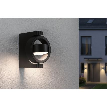 Aplică de exterior Paulmann 94406 LED/8W IP44 SWIVEA 230V