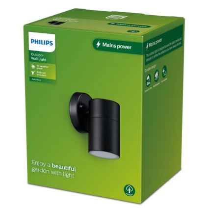 Aplică de exterior Philips KYLIS 1xGU10/25W/230V IP44