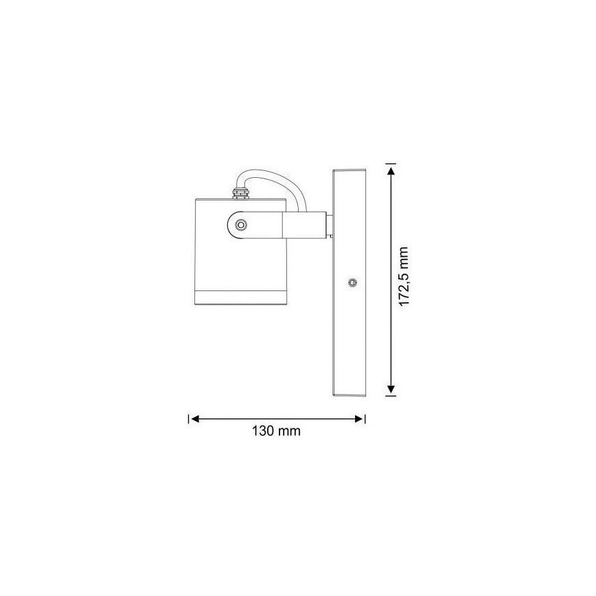 Aplică de exterior PINO 1xGU10/10W/230V IP44