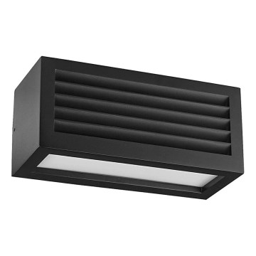 Aplică de exterior Prezent 31316 SUEZ 1xE27/18W/230V IP44 negru