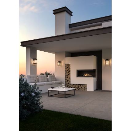 Aplică de exterior Redo 90462 YARD 1xE27/42W/230V IP44 antracit