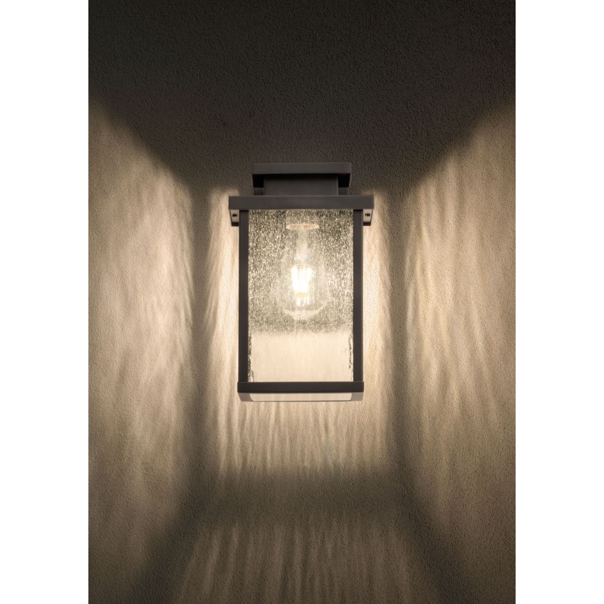 Aplică de exterior Redo 90462 YARD 1xE27/42W/230V IP44 antracit