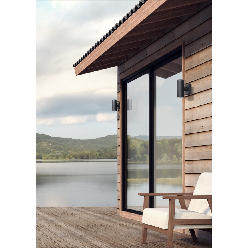 Aplică de exterior RETO 2xGU10/35W/230V IP54 Prezent 39033