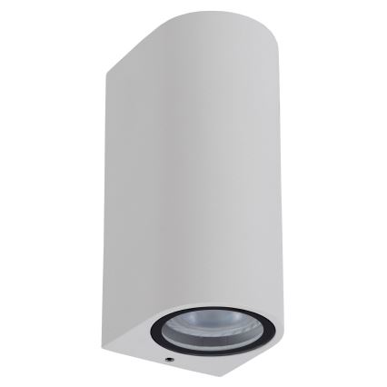 Aplică de exterior ZARO 2xGU10/35W/230V IP44 albă Lucide 69801/02/31