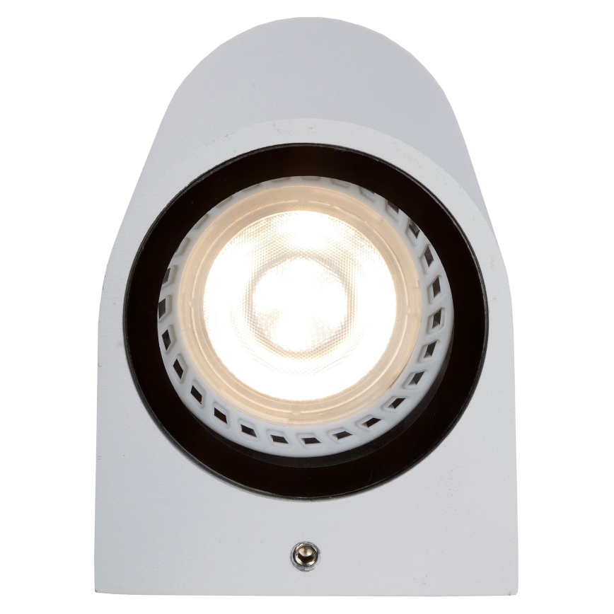 Aplică de exterior ZARO 2xGU10/35W/230V IP44 albă Lucide 69801/02/31