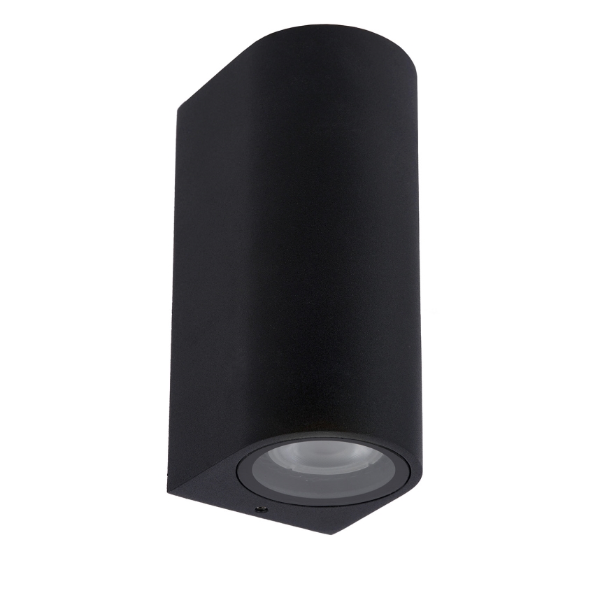 Aplică de exterior ZARO 2xGU10/35W/230V IP44 neagră Lucide 69801/02/30