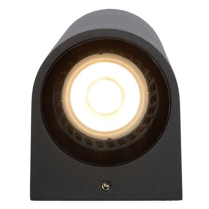 Aplică de exterior ZARO 2xGU10/35W/230V IP44 neagră Lucide 69801/02/30