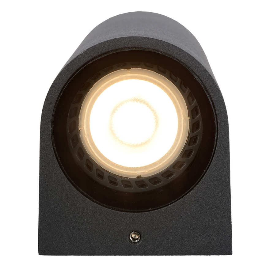Aplică de exterior ZARO 2xGU10/35W/230V IP44 neagră Lucide 69801/02/30