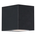 Aplică de exterior Zuma Line 1xGU10/35W/230V IP44 negru