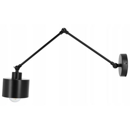 Aplica de perete 1xE27/20W/230V neagră