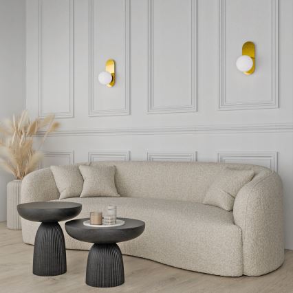 Aplica de perete 1xE27/40W/230V auriu/alb