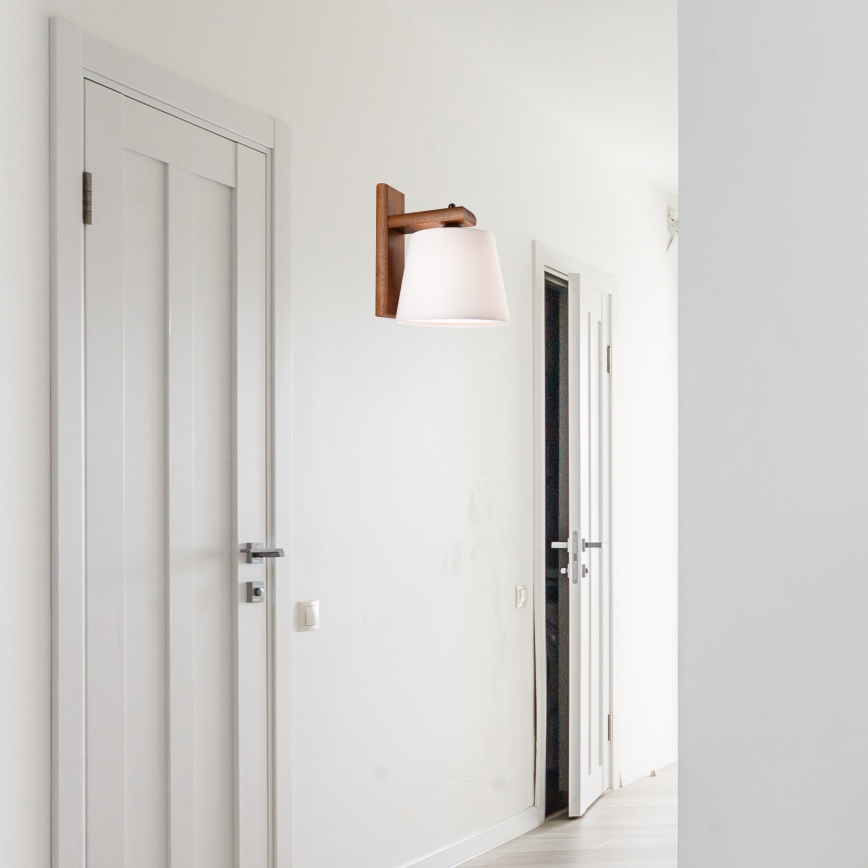 Aplica de perete 1xE27/60W/230V stejar