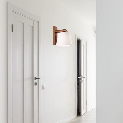 Aplică de perete AIDA 1xE27/60W/230V stejar