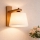 Aplica de perete AIDA 1xE27/60W/230V, stejar