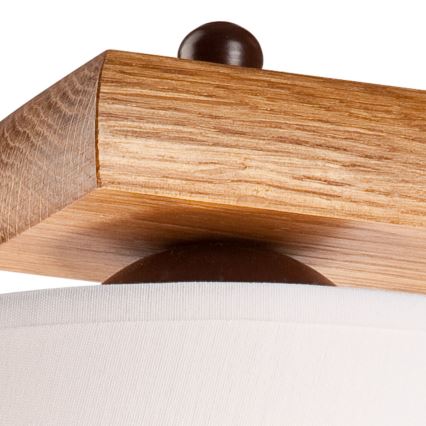 Aplica de perete AIDA 1xE27/60W/230V, stejar