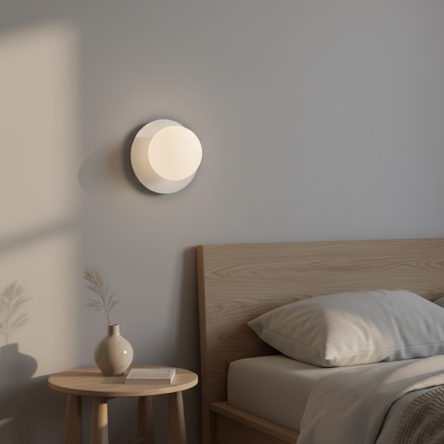 Aplica de perete AMERICANA 1xG9/8W/230V, albă