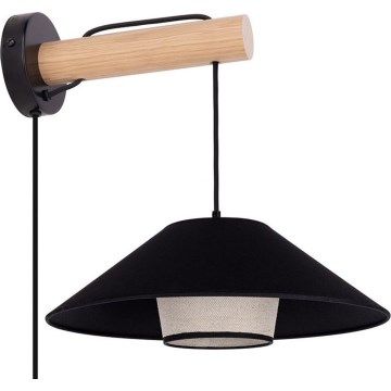 Aplica de perete AMIGO 1xE27/25W/230V stejar