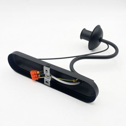 Aplica de perete ANTON 1xE14/60W/230V negru