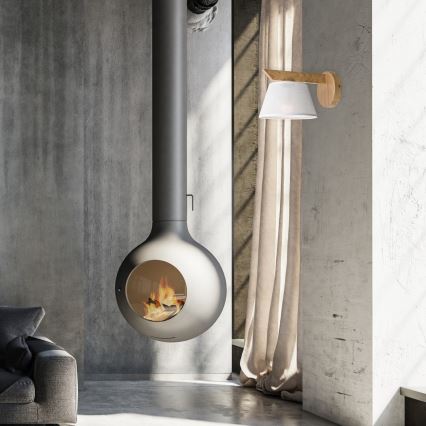 Aplica de perete ANTONIO 1xE14/40W/230V stejar