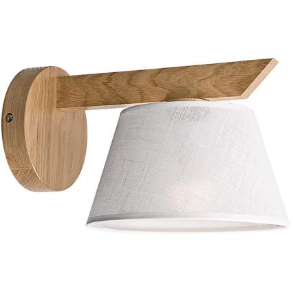Aplica de perete ANTONIO 1xE14/40W/230V stejar