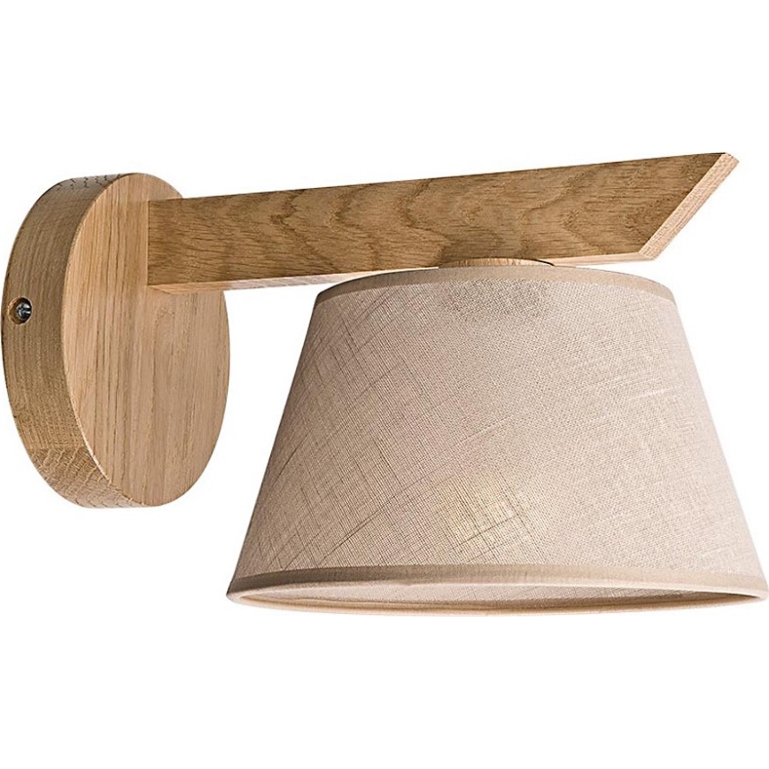 Aplica de perete ANTONIO 1xE14/40W/230V stejar