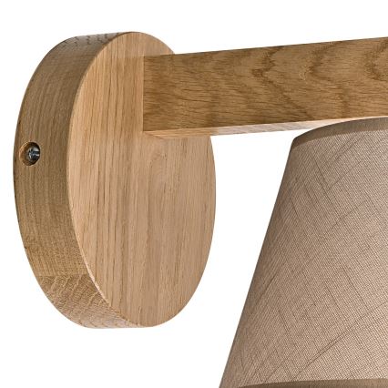 Aplica de perete ANTONIO 1xE14/40W/230V stejar