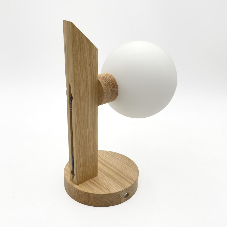 Aplica de perete ANTONIO 1xG9/5W/230V stejar/alb