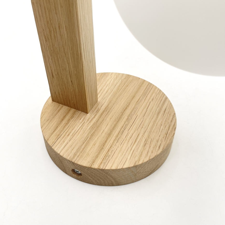 Aplica de perete ANTONIO 1xG9/5W/230V stejar/alb