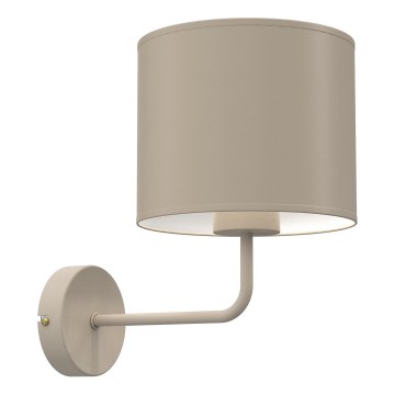 Aplică de perete ARDEN, 1x E27, 15W, 230V, bej
