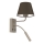 Aplica de perete ARDEN 1xE27/15W/230V + 1xG9/8W bej/maro