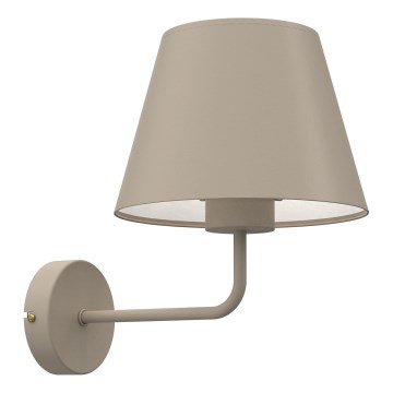 Aplica de perete ARDEN 1xE27/15W/230V bej