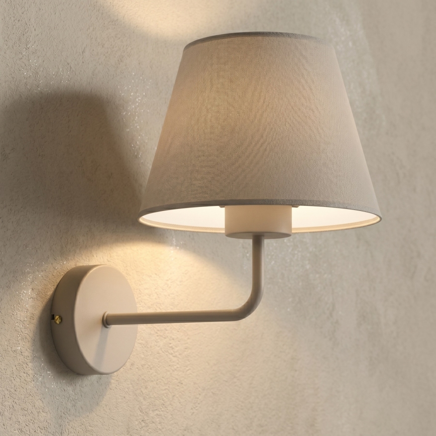 Aplica de perete ARDEN 1xE27/15W/230V bej