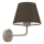 Aplica de perete ARDEN 1xE27/15W/230V, bej/maro