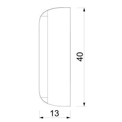Aplica de perete BARBOS, 2x G9, 8W, 230V, bej