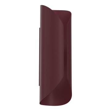 Aplica de perete BARBOS 2xG9/8W/230V burgundă