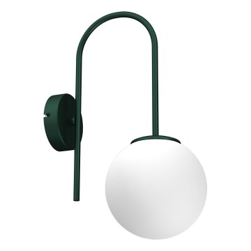 Aplica de perete CAMBRIDGE 1xE14/15W/230V verde