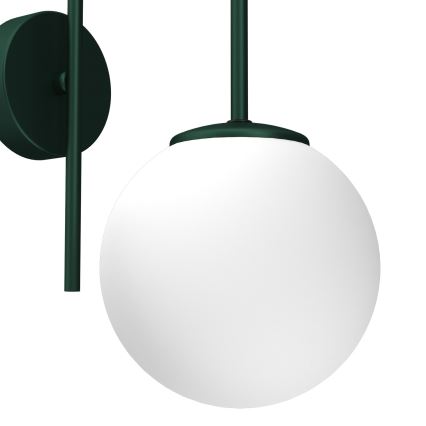 Aplica de perete CAMBRIDGE 1xE14/15W/230V verde