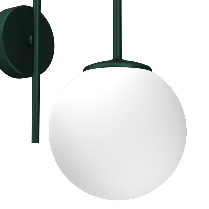 Aplica de perete CAMBRIDGE 1xE14/15W/230V verde