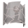 Aplica de perete CAMO 1xE27/15W/230V bej