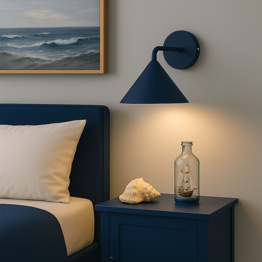 Aplica de perete CAPITAL 1xGX53/15W/230V albastră