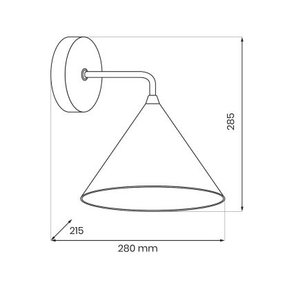 Aplica de perete CAPITAL 1xGX53/15W/230V bej