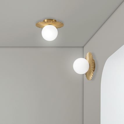 Aplica de perete CHITA 1xG9/5W/230V aurie