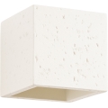 Aplica de perete cu spot QUAD 1xG9/8W/230V beton/crem