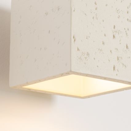 Aplica de perete cu spot QUAD 1xG9/8W/230V beton/crem